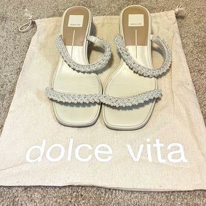 Dolce Vita River Pearl Heels - Size 10